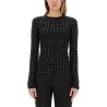 "NEGUS" TOP WITH CRYSTALS