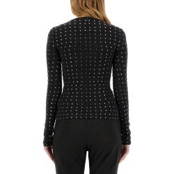"NEGUS" TOP WITH CRYSTALS