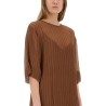 SILK MIDI DRESS