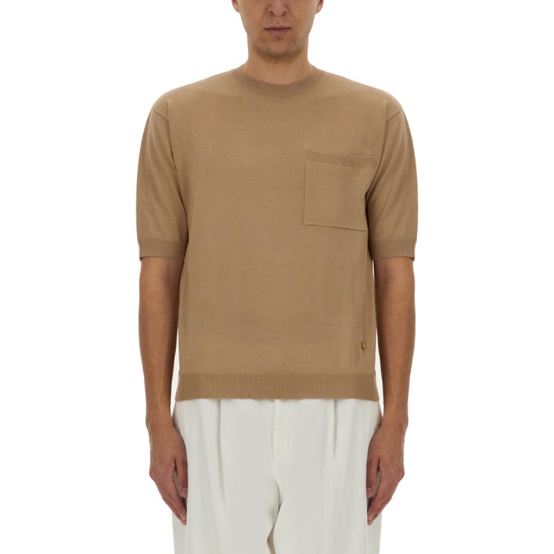 WOOL AND SILK SWEATER