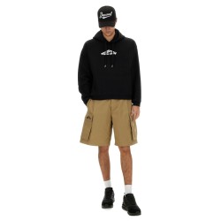SWEATSHIRT WITH LOGO PRINT