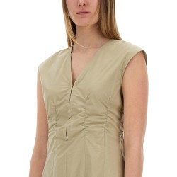 LONG POPLIN DRESS