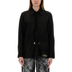 JACQUARD SATIN SHIRT