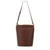 SMALL LEATHER BUCKET BAG