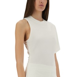 ONE-SHOULDER T-SHIRT IN SCUBA