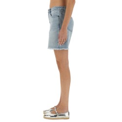 DENIM BOYFRIEND SHORTS