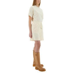 COTTON FLEECE SHORTS
