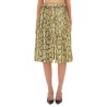 SKIRT WITH ANIMAL PATTERN