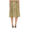 SKIRT WITH ANIMAL PATTERN