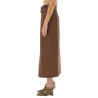 WOOL SKIRT WITH BELT