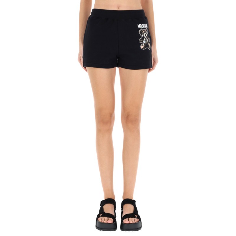 SHORTS WITH "TEDDY" PRINT