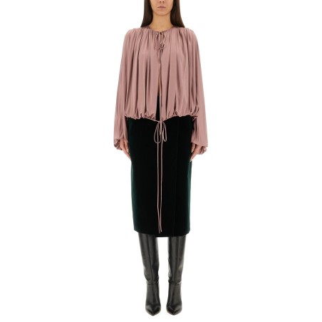 FLUID KNIT BLOUSE