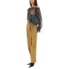 LUREX SILK CREPONNE TOP