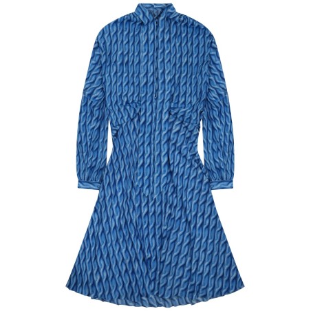MIDI DRESS WITH PRINT