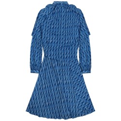 MIDI DRESS WITH PRINT