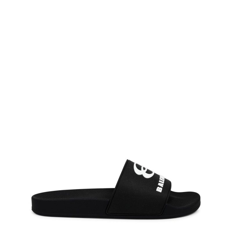 SLIP-ON SANDAL WITH LOGO