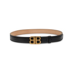 BELT WITH LOGO BUCKLE