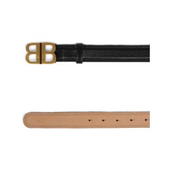 BELT WITH LOGO BUCKLE