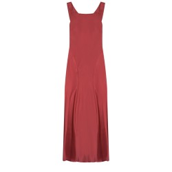 SILK BLEND LONG DRESS