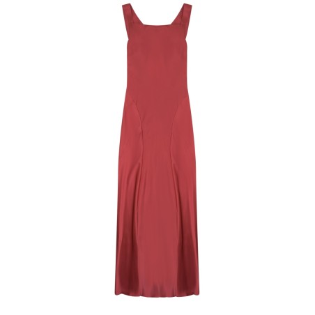 SILK BLEND LONG DRESS