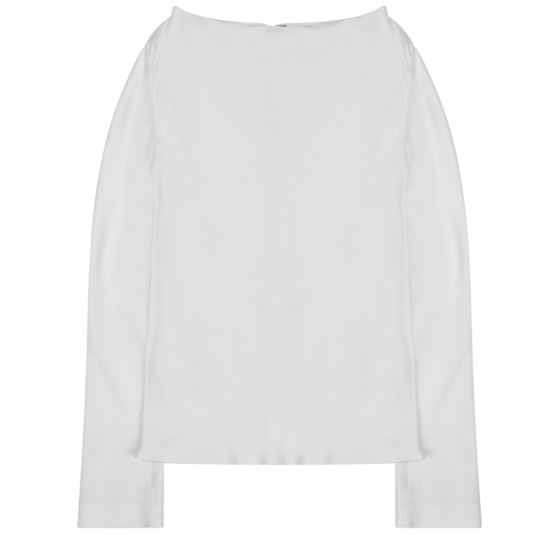 SILK BLEND BLOUSE