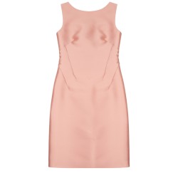SATIN MIDI DRESS