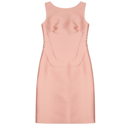 SATIN MIDI DRESS