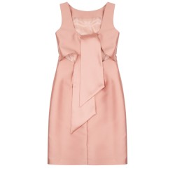 SATIN MIDI DRESS