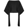 KNITTED PONCHO