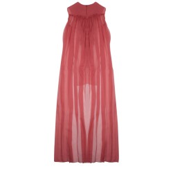 SILK SLEEVELESS SHIRT