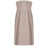 MIDI DRESS WITH DRAPE