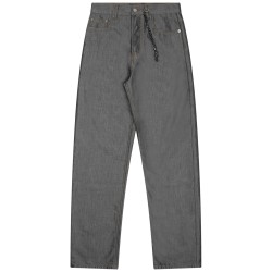 DENIM PANTS WITH CHAIN