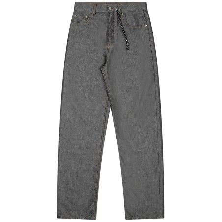DENIM PANTS WITH CHAIN