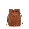 BORSA "POMPOM DOUBLE JUMP TAN"