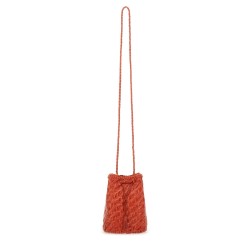 BORSA "POMPOM DOUBLE JUMP TAN"