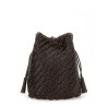 BORSA "POMPOM DOUBLE JUMP TAN"