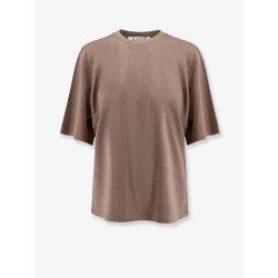 Cotton, modal and silk blend T-shirt