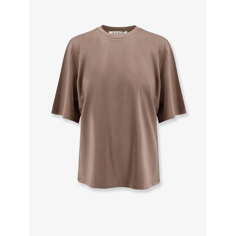 Cotton, modal and silk blend T-shirt