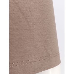 Cotton, modal and silk blend T-shirt