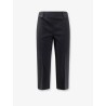 Wool blend capri trousers
