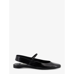 Leather ballerinas