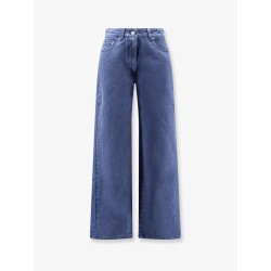Blue denim jeans