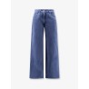 Blue denim jeans