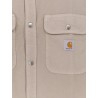 Prescott canvas jacket with front logo patch