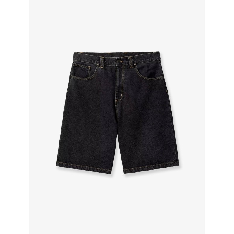 Brandon Bermuda shorts in black denim
