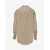 Viscose and wool shirt