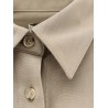 Viscose and wool shirt