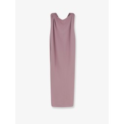 Midi Sack silk and wool dress