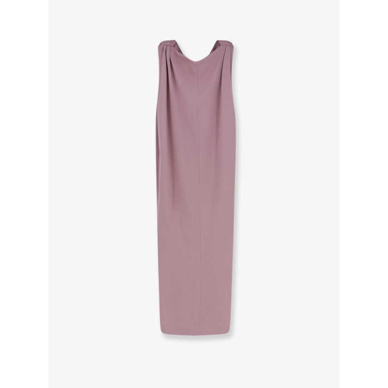 Midi Sack silk and wool dress