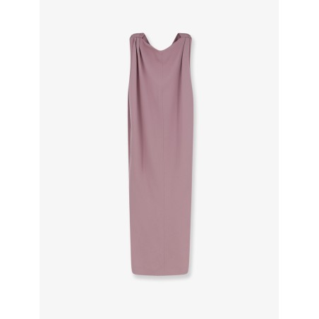 Midi Sack silk and wool dress